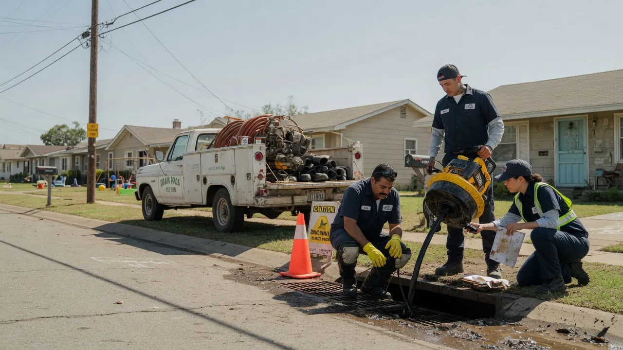Drain Cleaning in Bellaire, TX near me